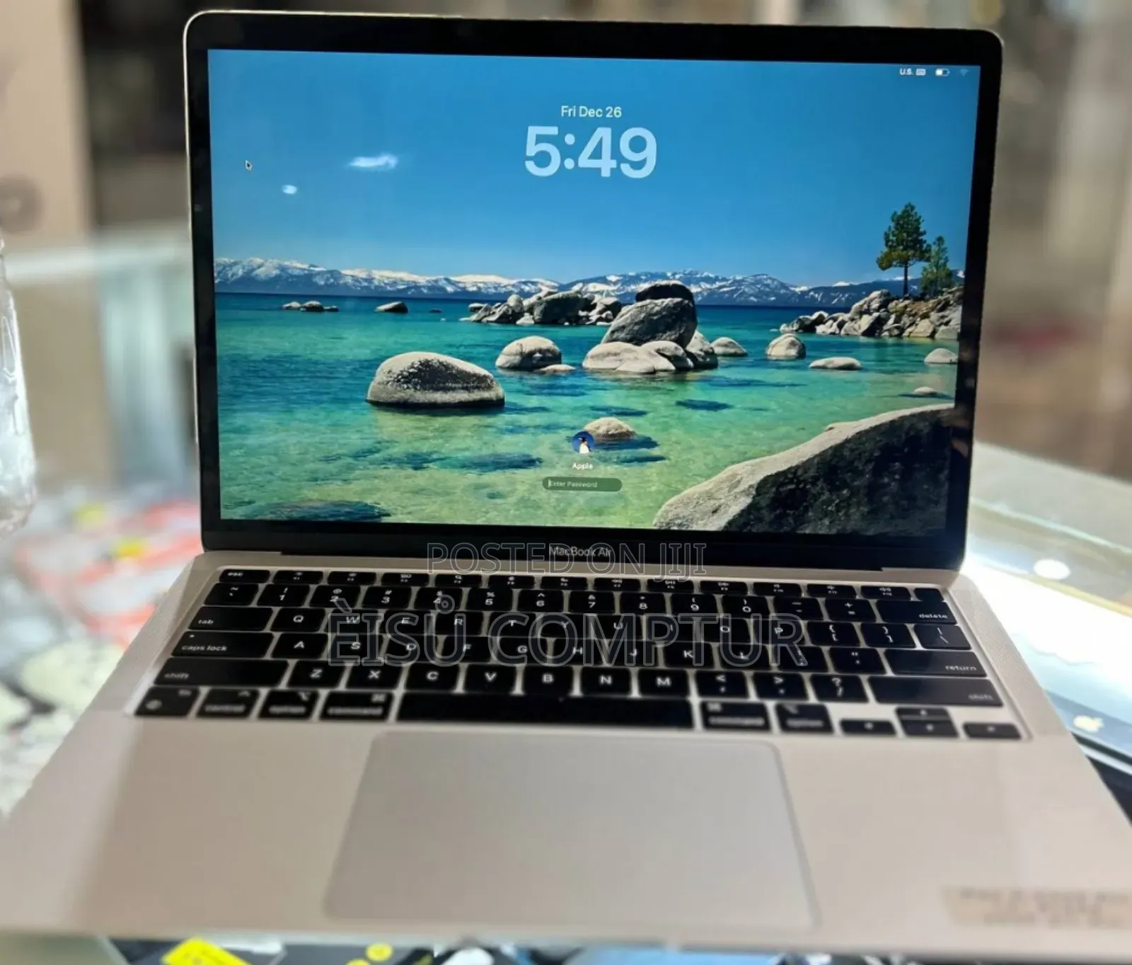 New Laptop Apple MacBook Air 2020 M1 8GB Apple M1 SSD 256GB