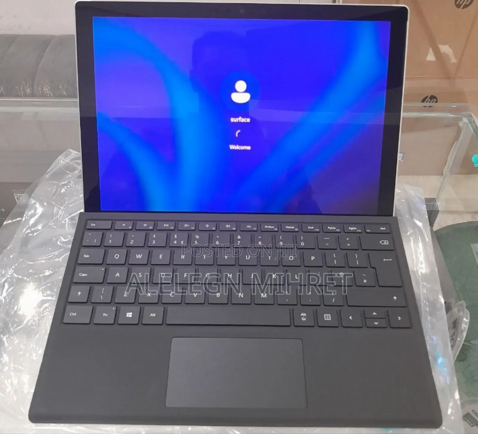 New Laptop Microsoft Surface Pro 7 8GB Intel Core I5 SSD 256GB