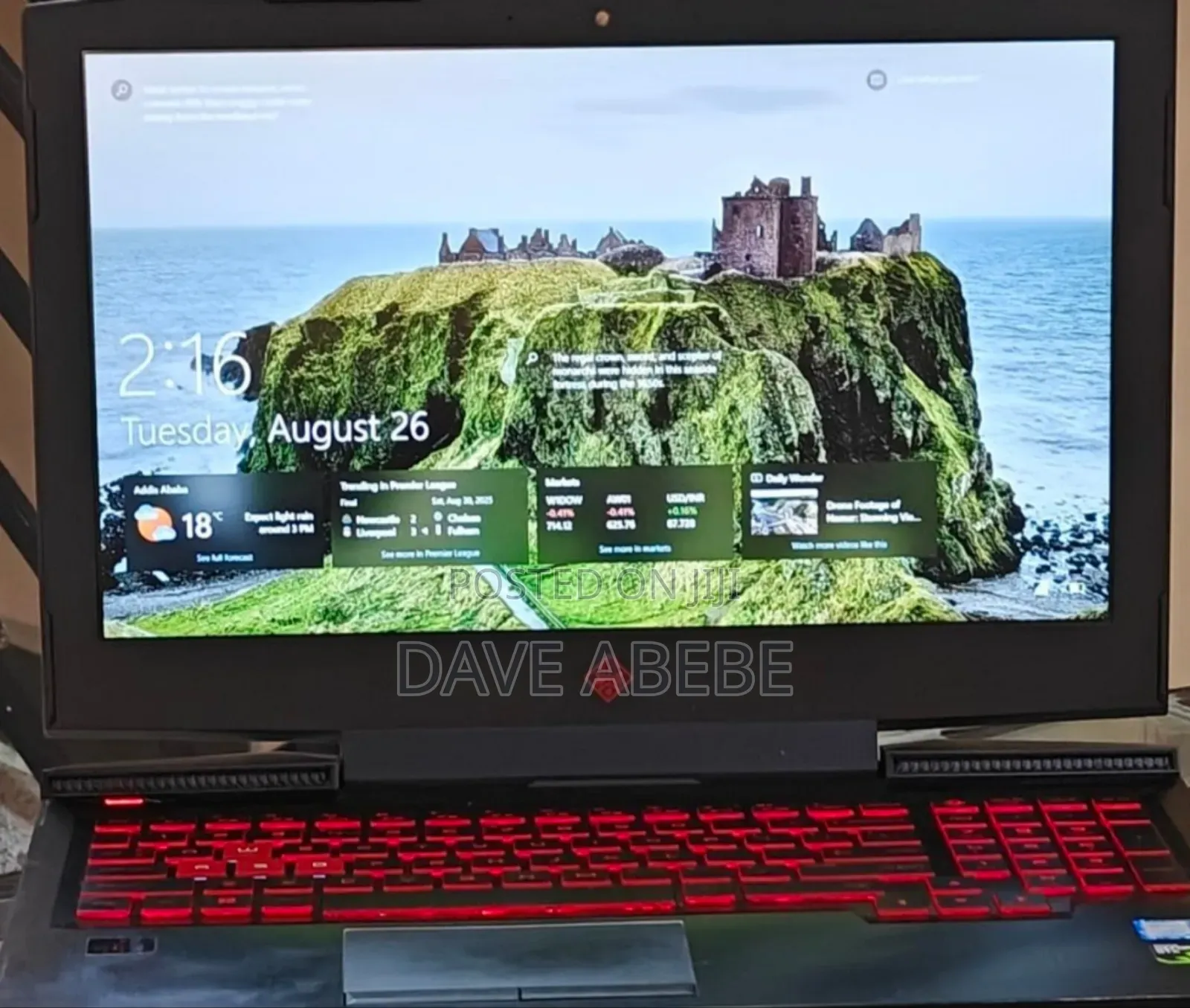 New Laptop HP Omen X 16GB Intel Core I7 HDD+SSD 128GB