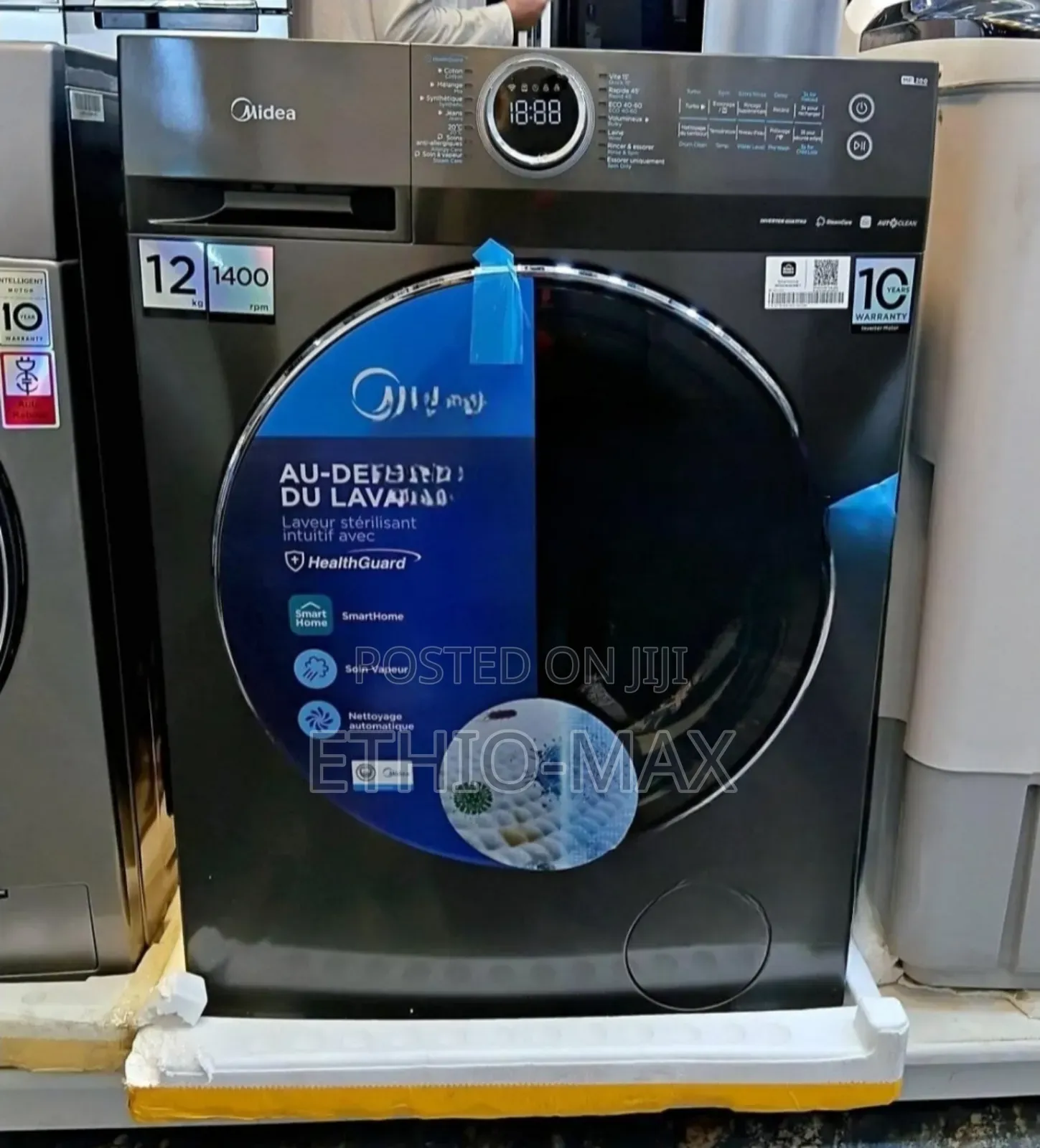 Midea 12kg Full Automatic Washing Machine – Big Capacity | Original