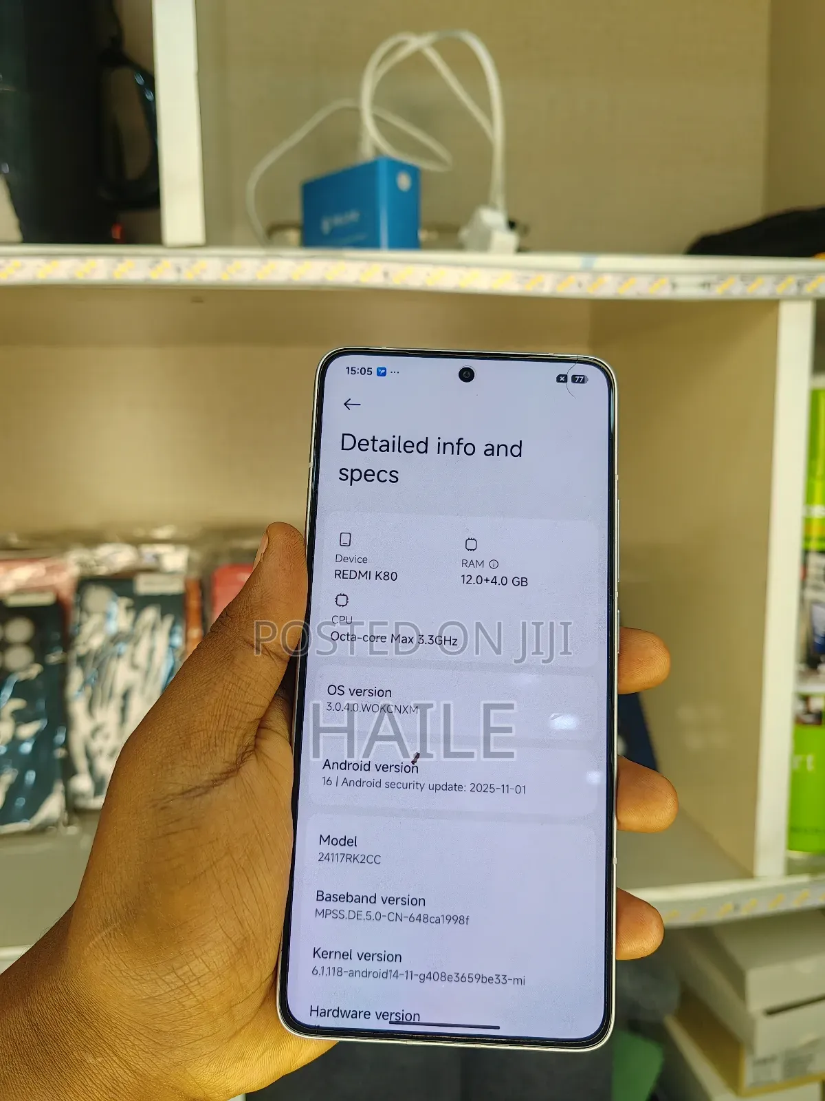 New Xiaomi Redmi K80 Ultra 256 GB Red