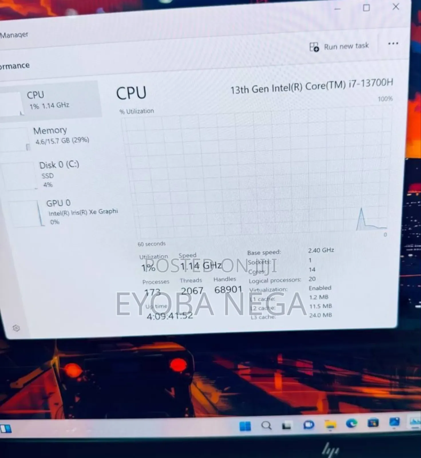 New Laptop HP Pavilion 14 16GB Intel Core I7 SSD 1T