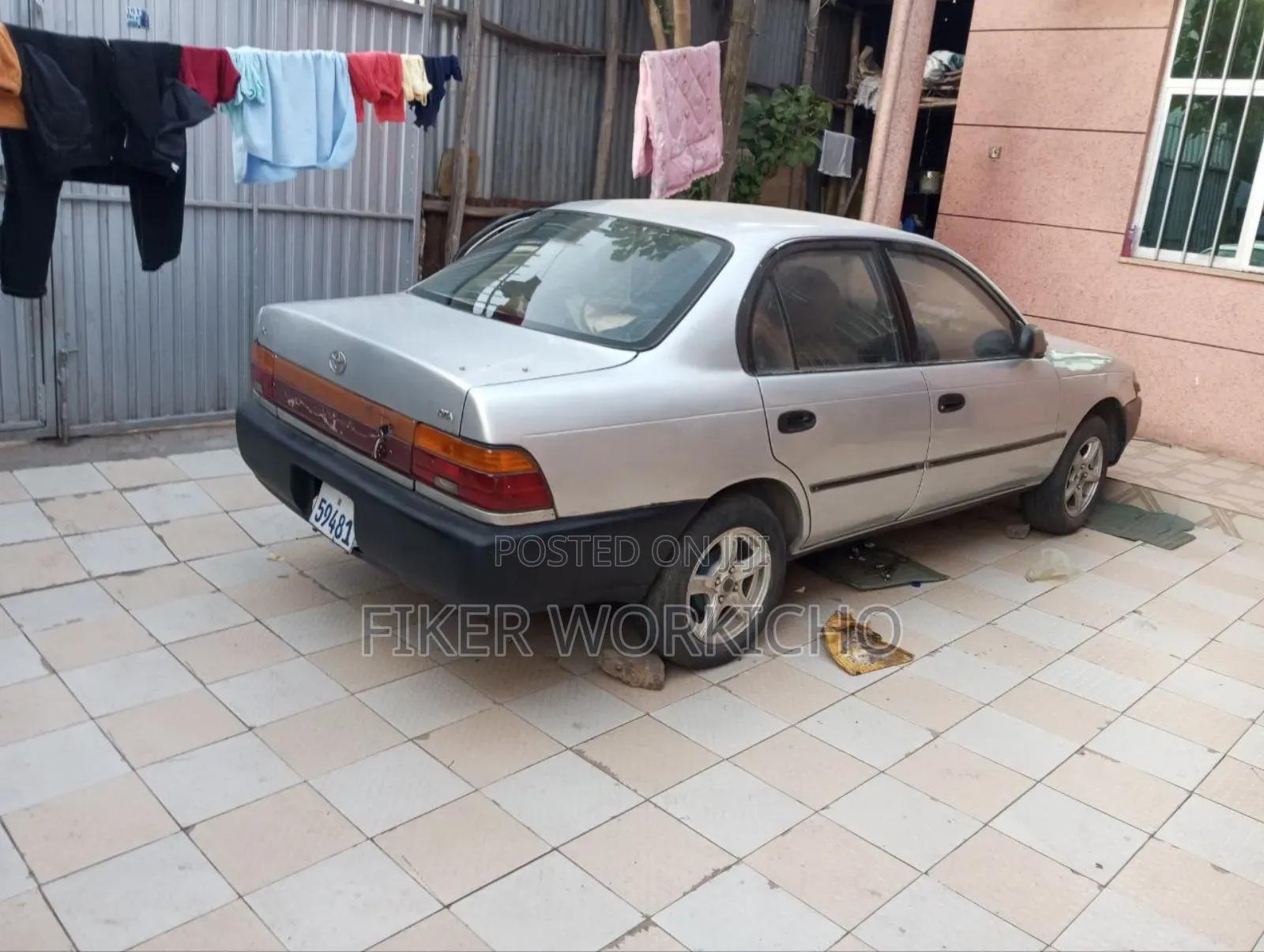 Toyota Corolla Station Wagon 1991 Silver