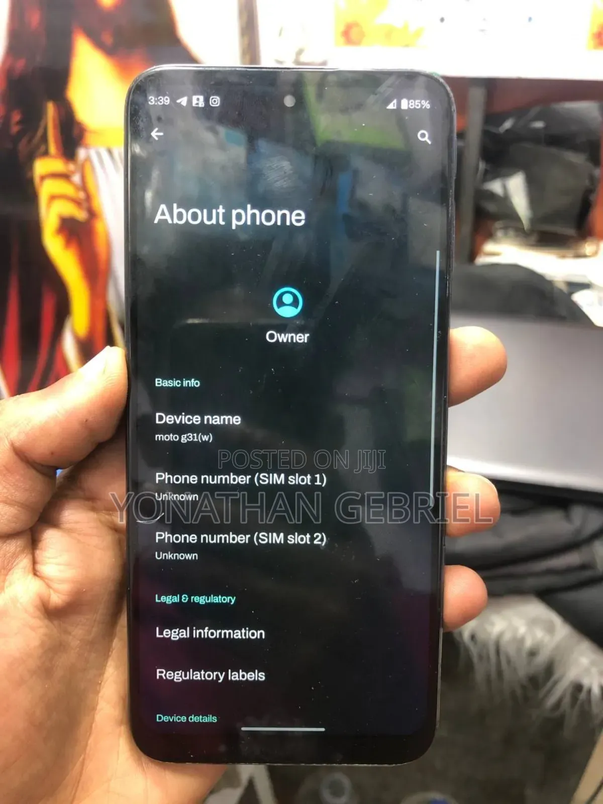 Motorola Moto G31 64 GB Blue