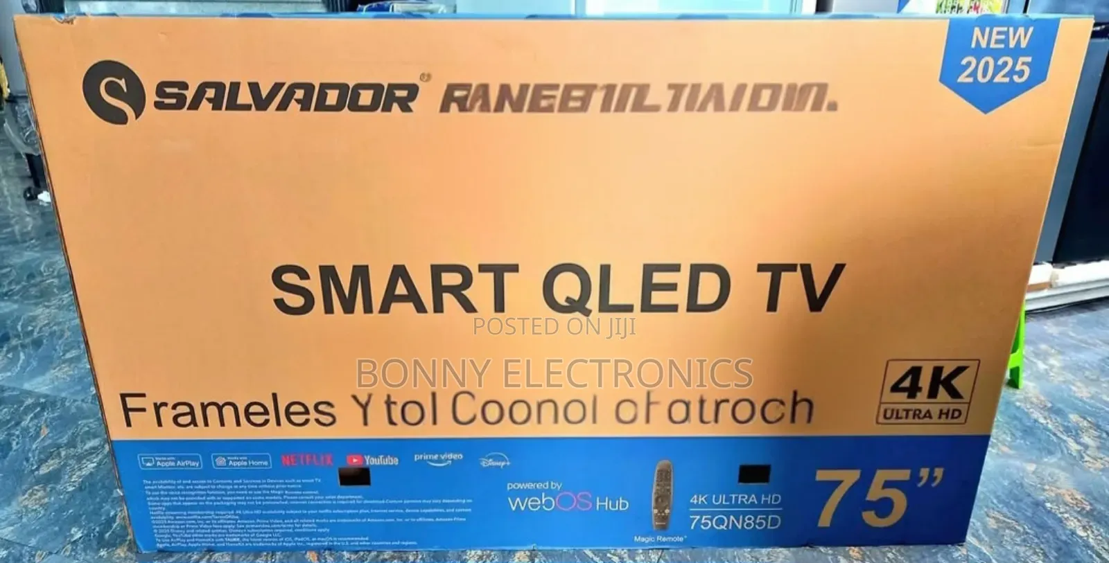 Salvador 75 Inch Qled Smart Tv