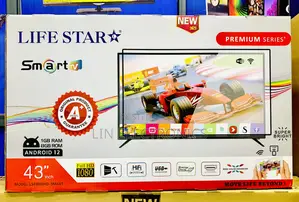 Life Star 43” Smart Led Tv – Big Screen, Brilliant View