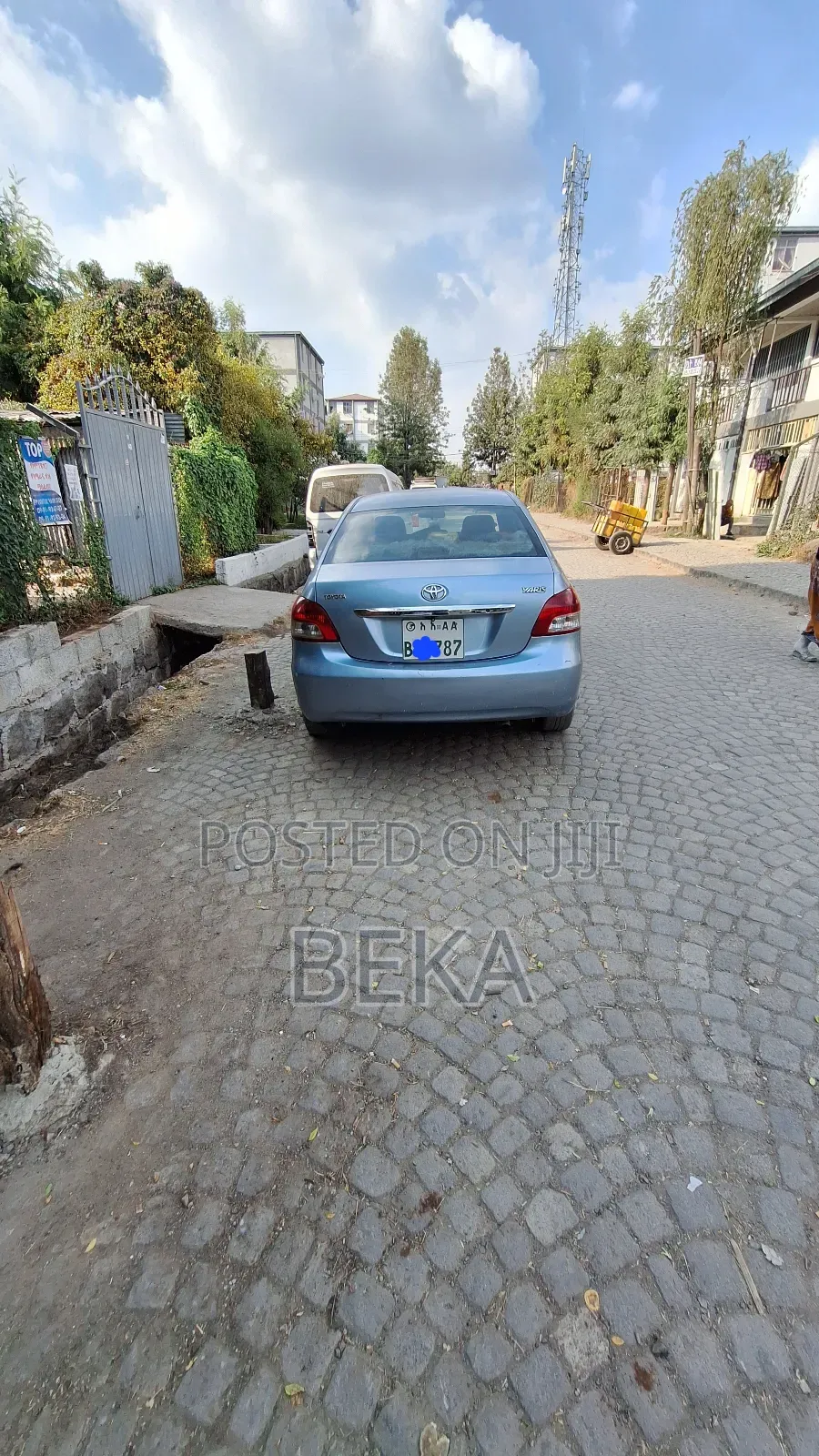 Toyota Yaris 1.5 Automatic 2009 Blue