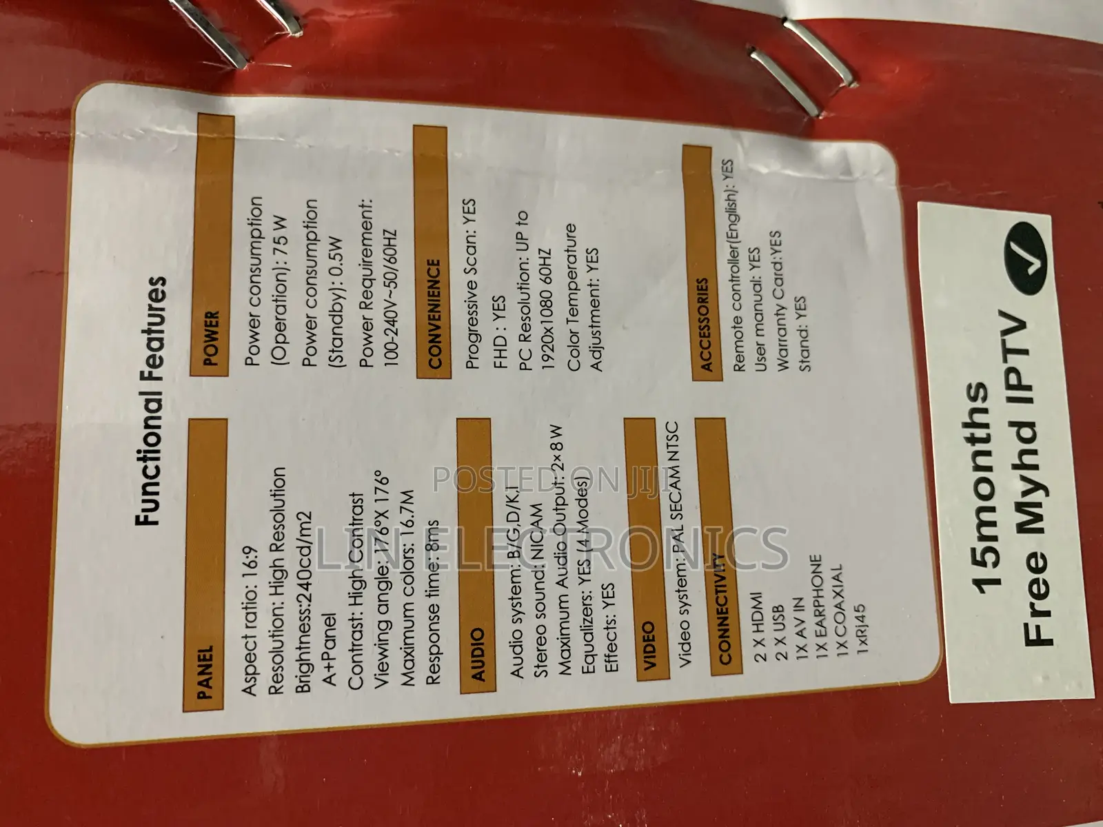 Life Star 43” Smart Led Tv – Big Screen, Brilliant View