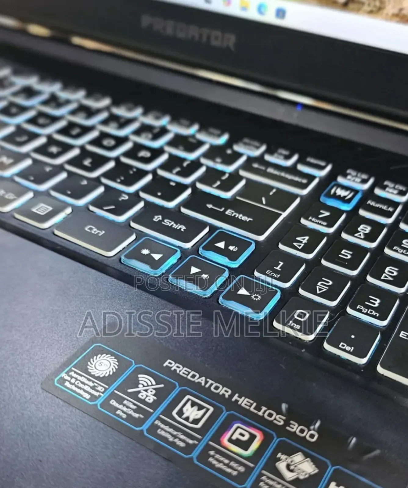 New Laptop Acer Predator Helios 300 16GB Intel Core i7 SSD 512GB