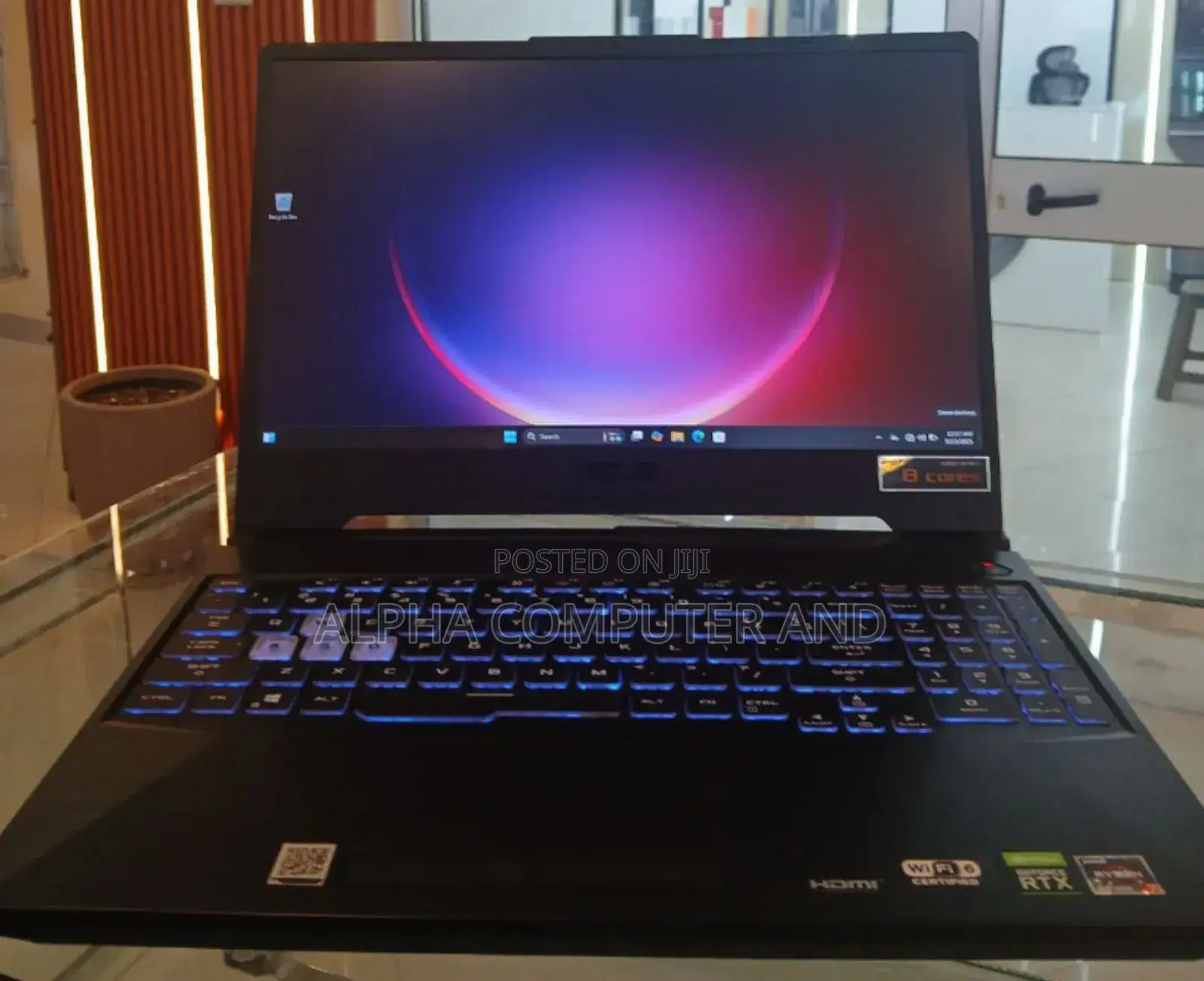 New Laptop Asus TUF Gaming A15 16GB Intel Core I7 SSD 512GB