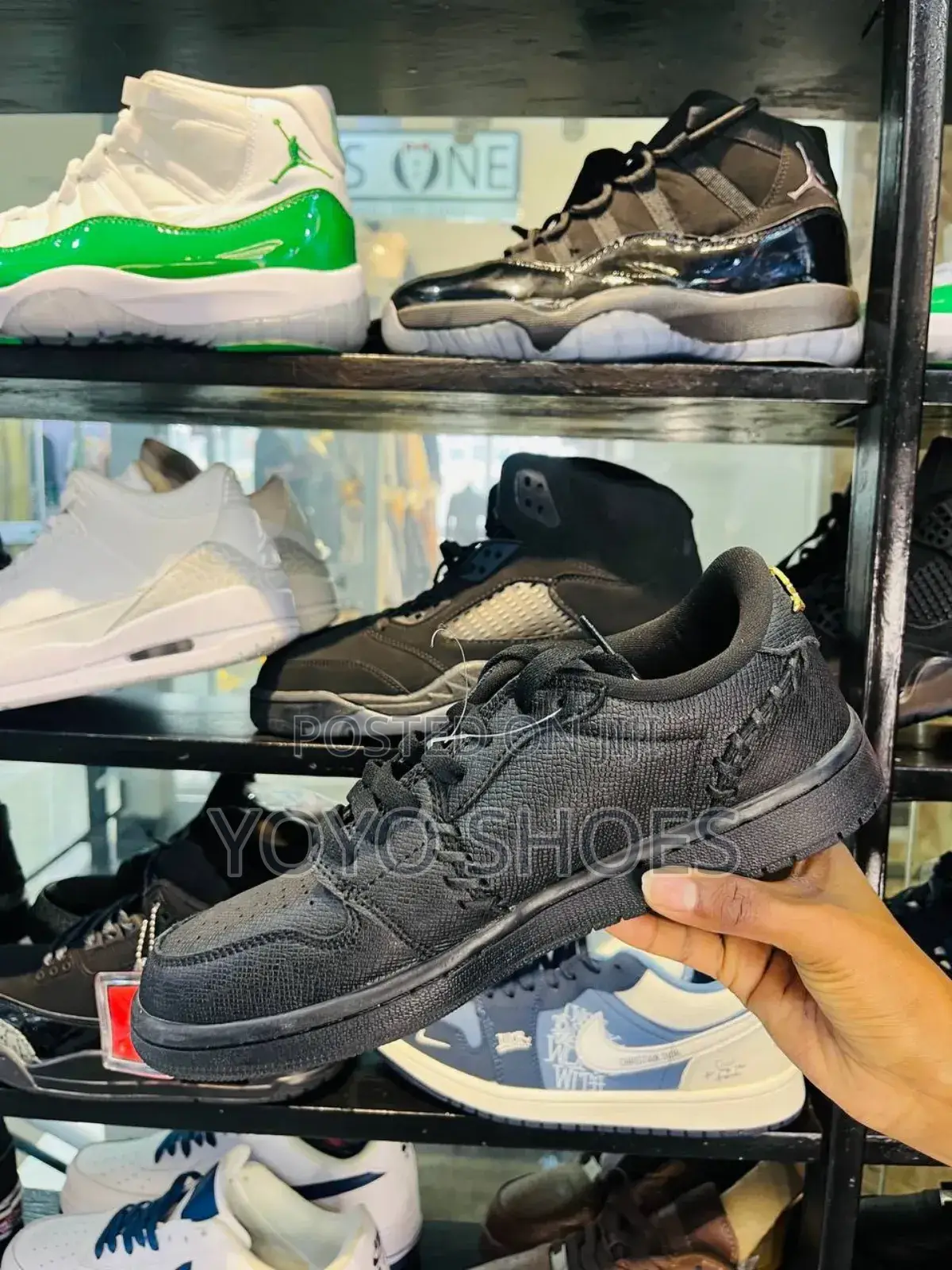 Air Jordan 1 Low Method Make Metalic Gold Fashion Shoes