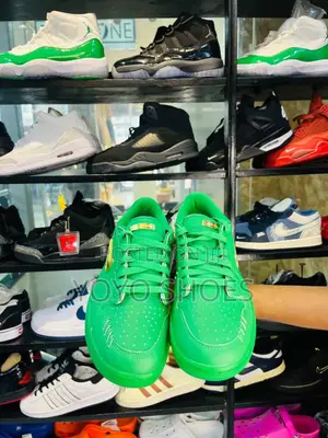 Air Jordan 1 Low Method Make Lucky Green Fashion Shoes