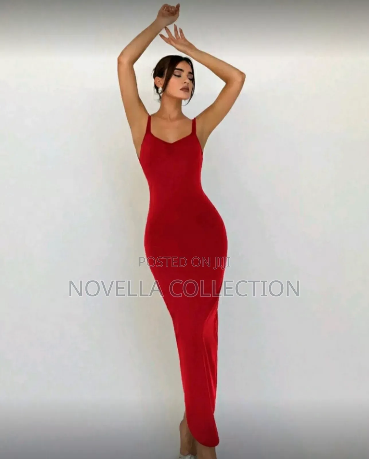 Summer Sexy Solid Color Backless Split Bodycon Dress