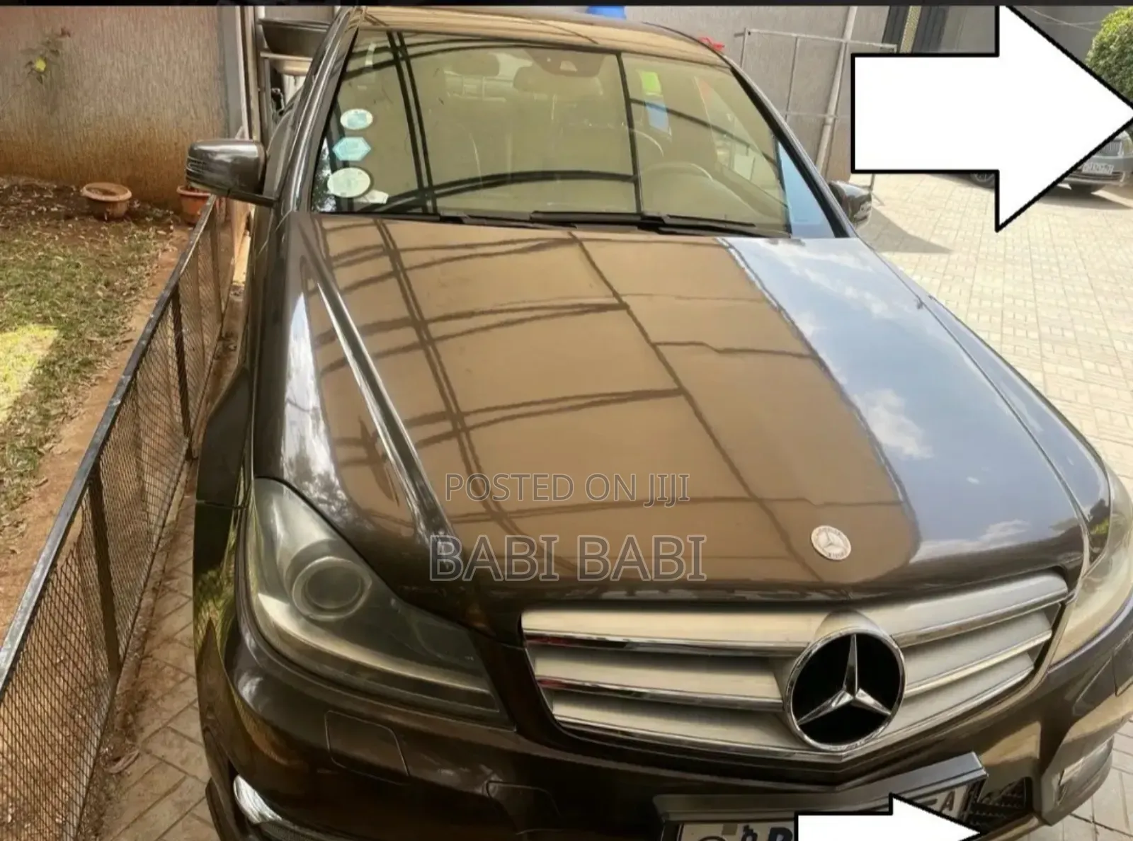 Mercedes-Benz C-Class 2012 Brown