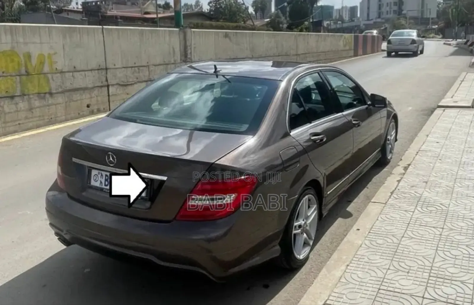 Mercedes-Benz C-Class 2012 Brown