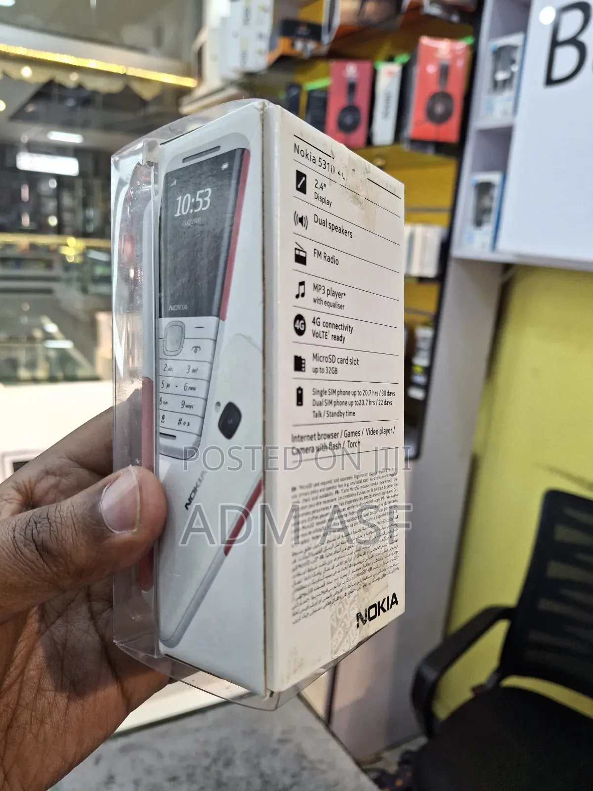 New Nokia 5310 XpressMusic White