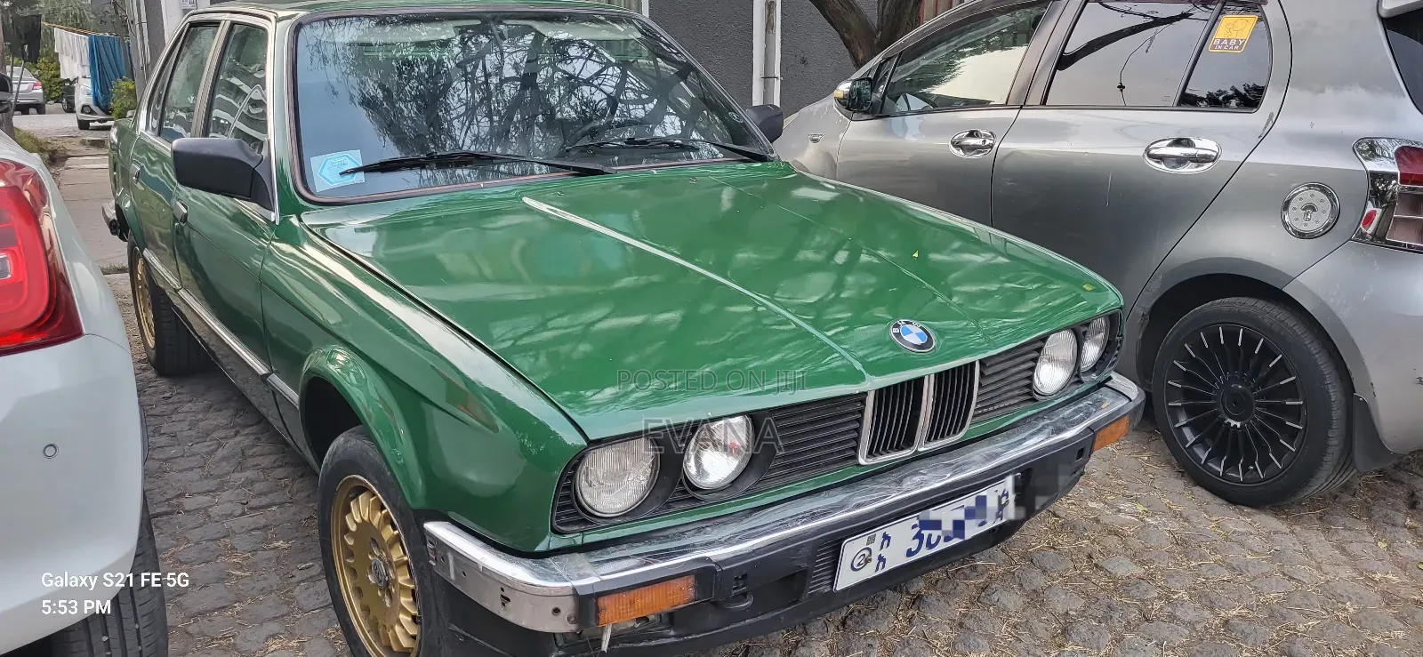 BMW 325i 1989 Green