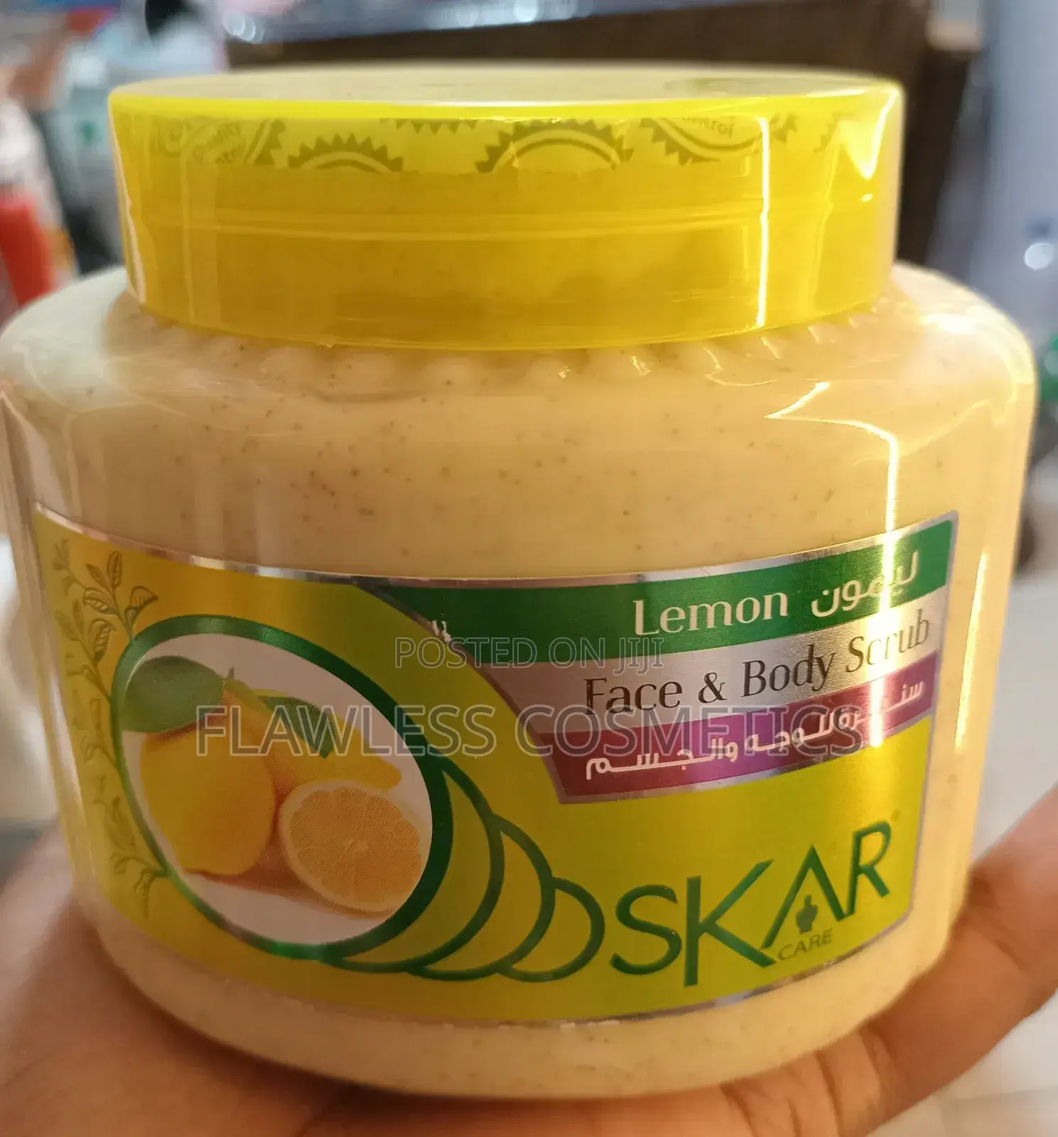 Oscare Lemon Face and Body Scrub