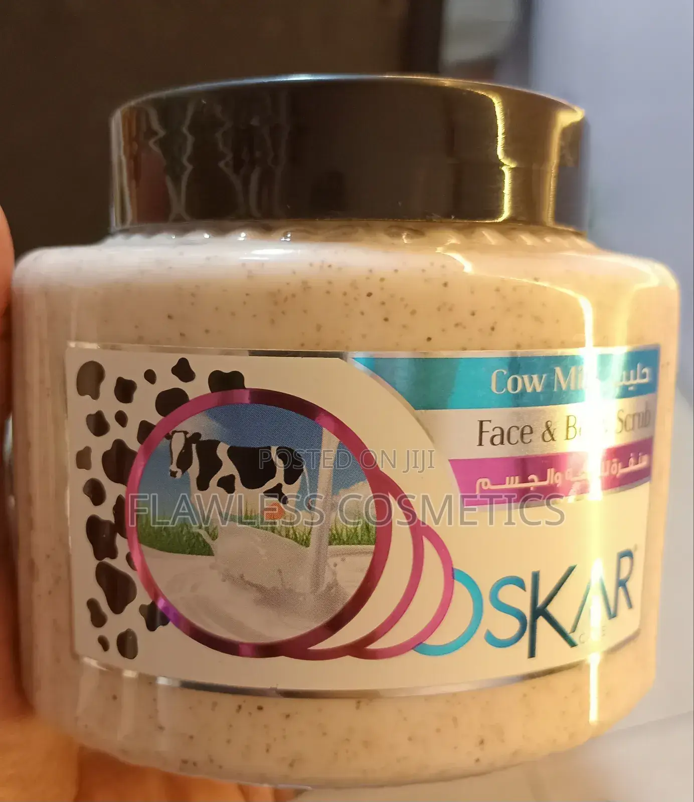 Oscare Cow Milk Face and Body Scrub