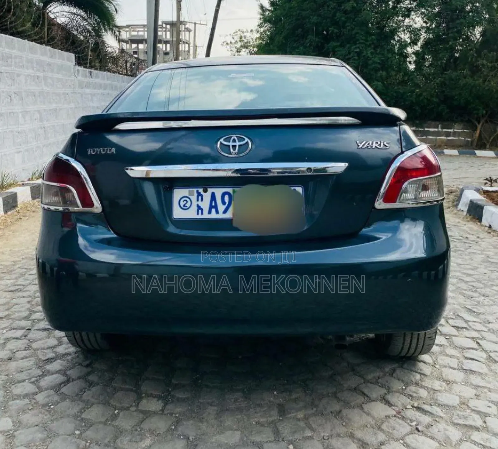 Toyota Yaris 2008 Gray