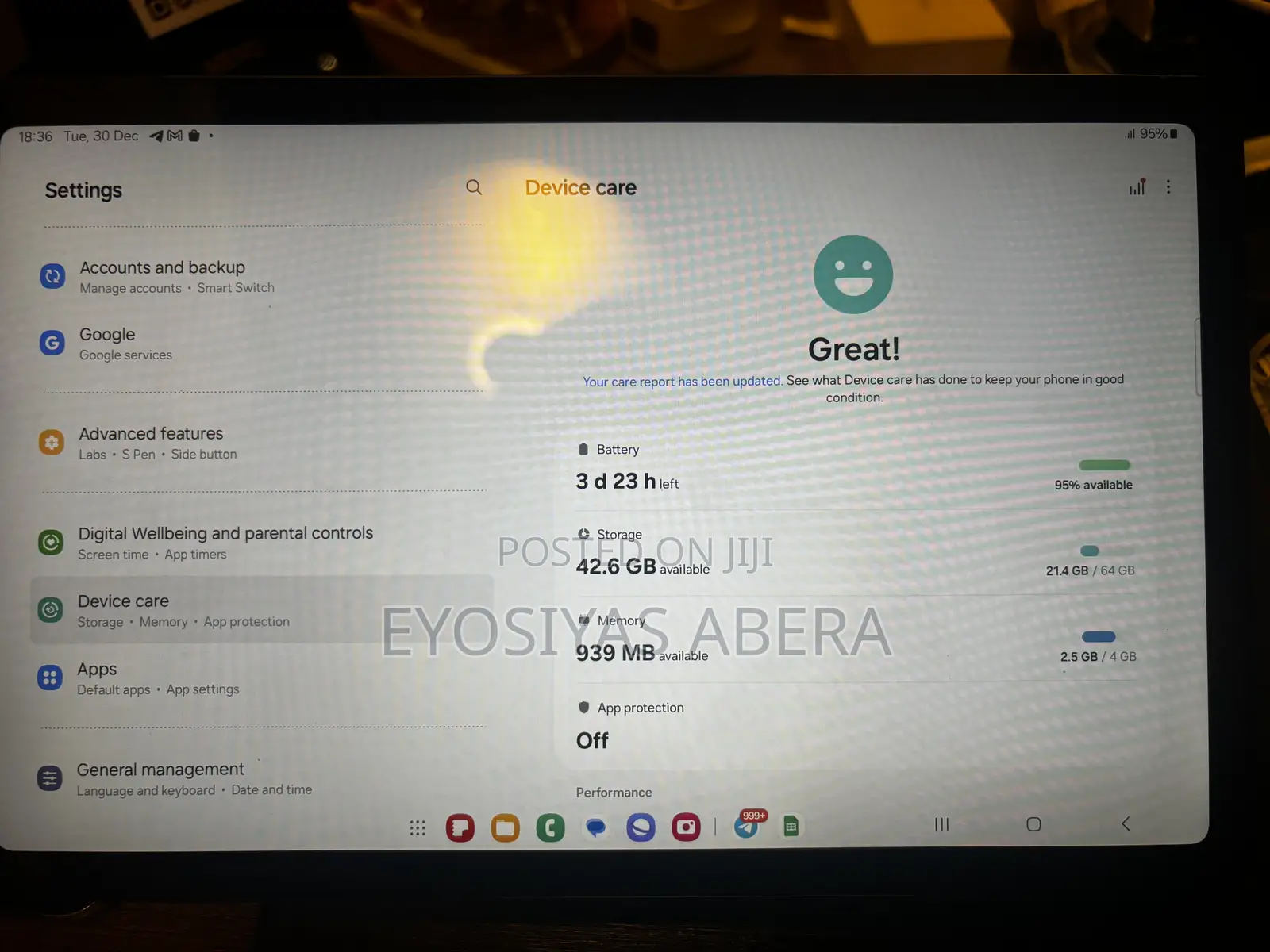 New Samsung Galaxy Tab S6 Lite 64 GB Black