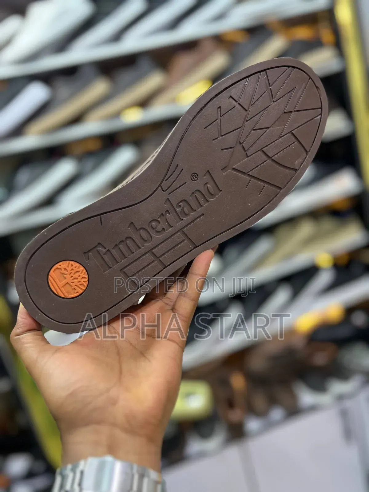 Timberland Original Men's Shoe's Usa Flat Brown High Master Quality