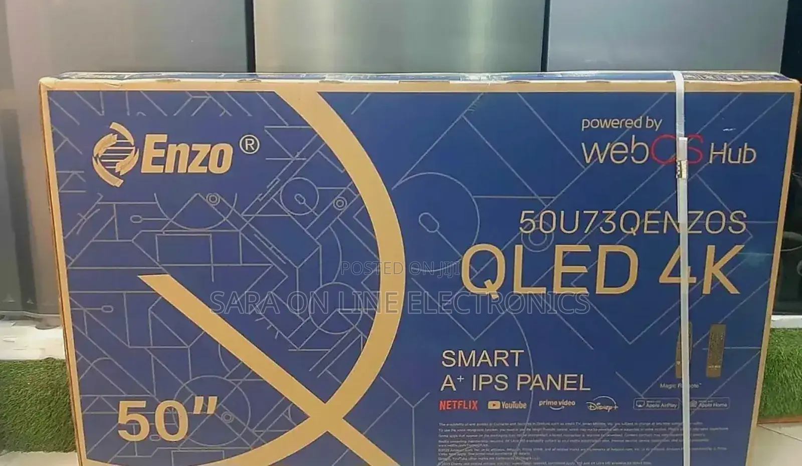 Enzo 50" ☆New Model ♧Webos Qled Tv Free Delivery