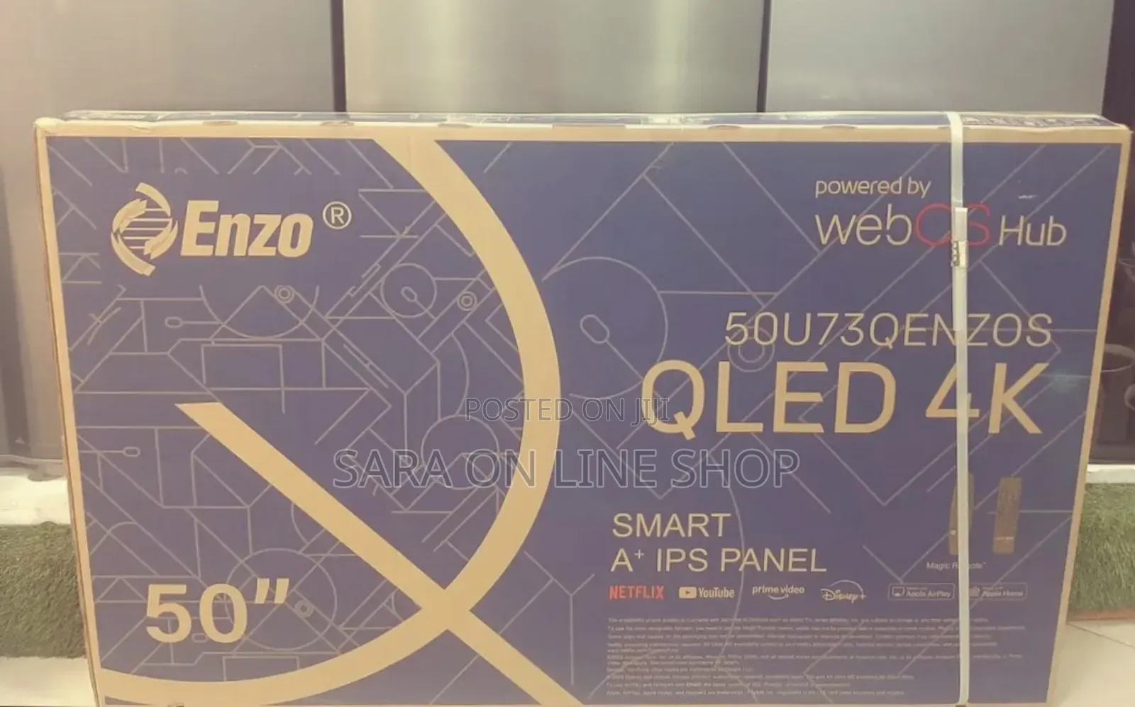 Enzo 50" ☆New Model ♧Webos Qled Tv Free Delivery