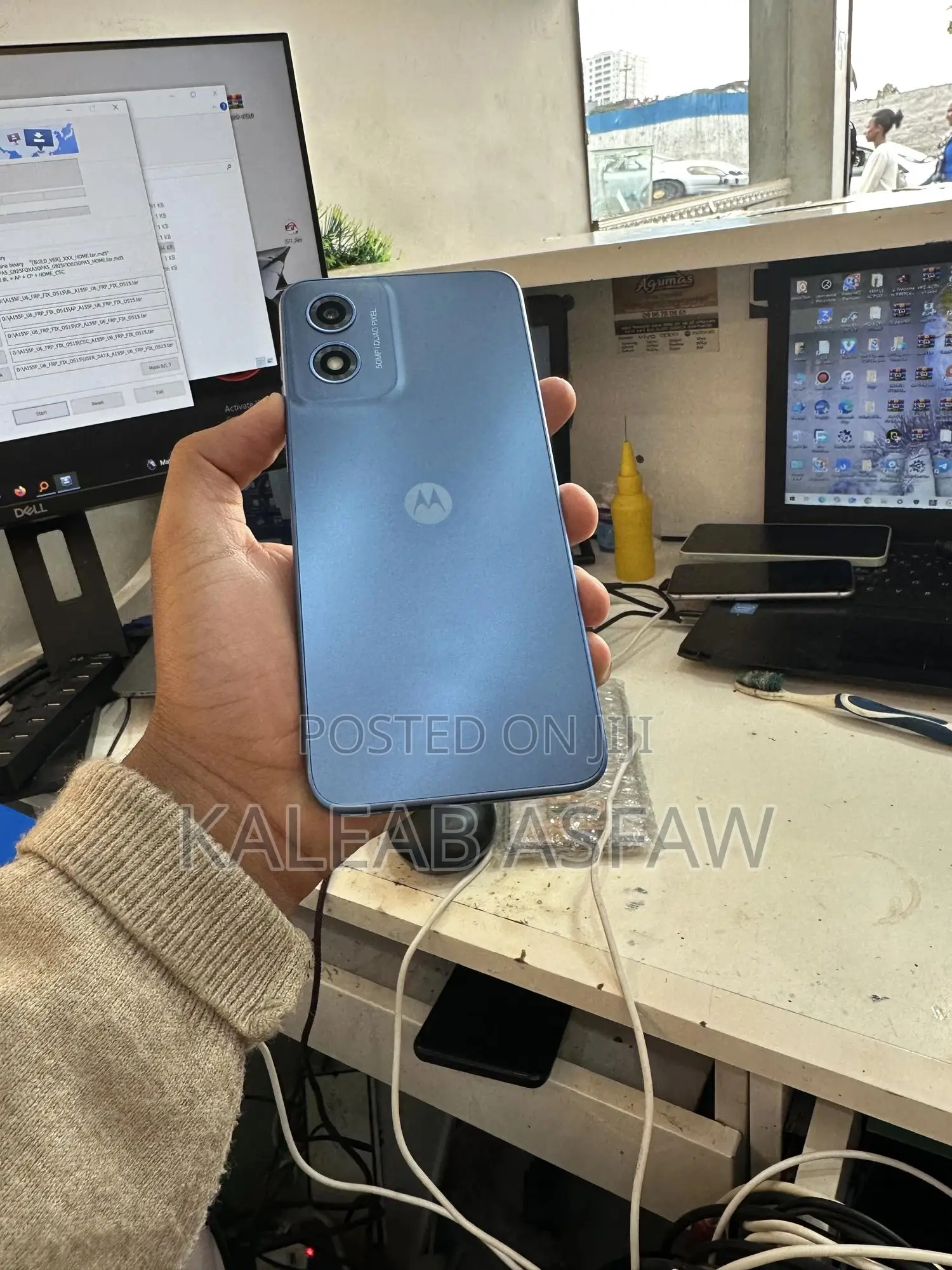 New Motorola Moto G (2024) 128 GB Blue