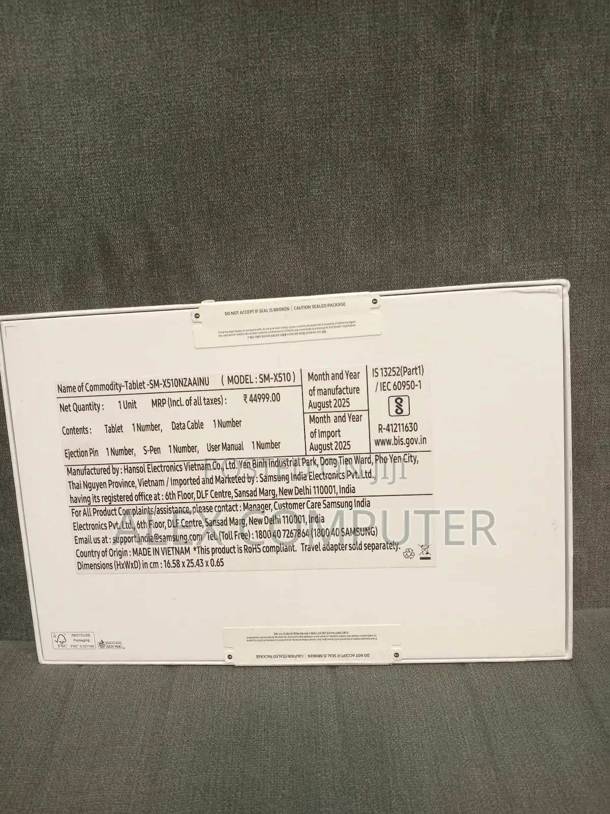 New Samsung Galaxy Tab S9 FE 128 GB