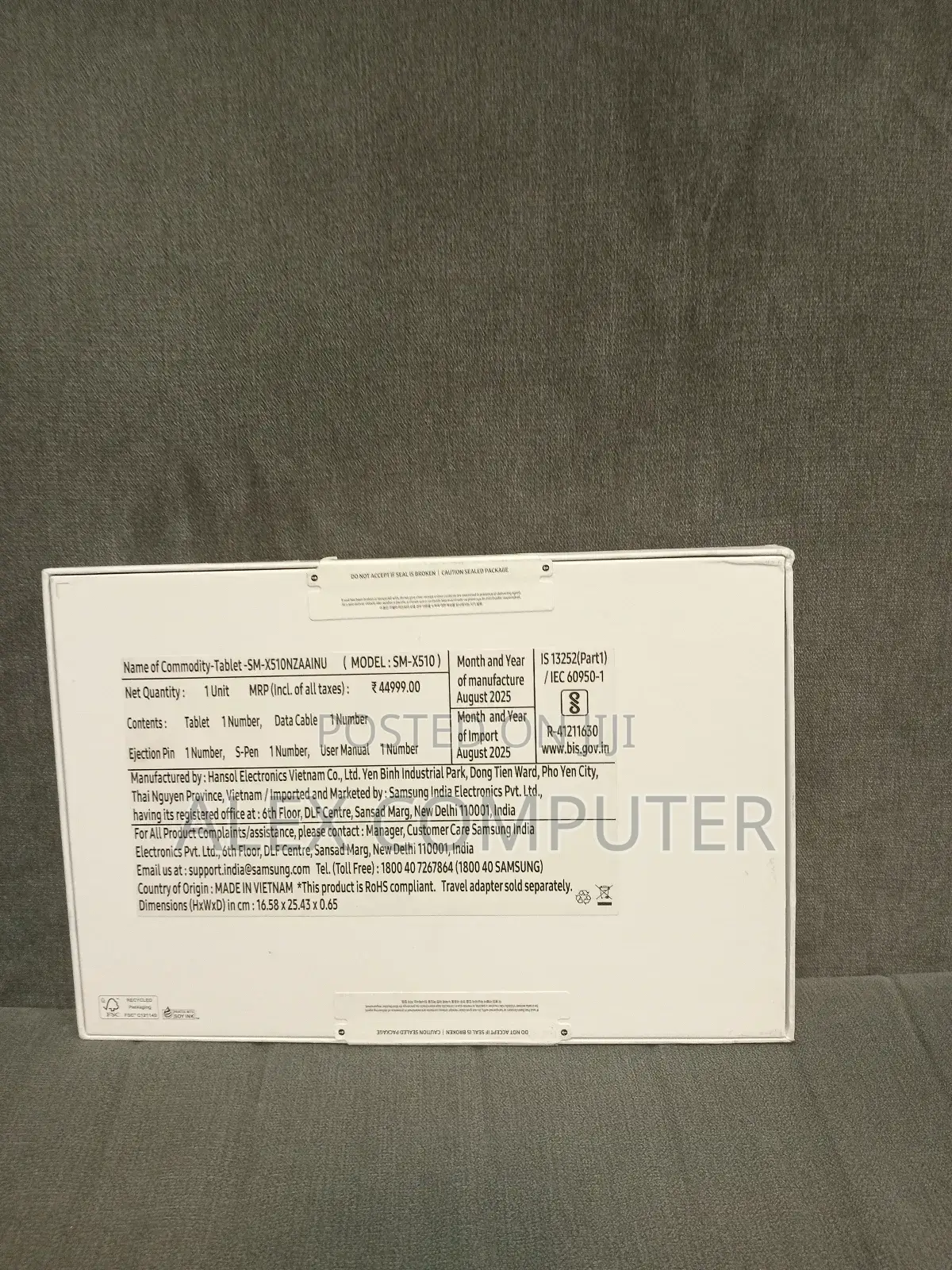 New Samsung Galaxy Tab S9 FE 128 GB