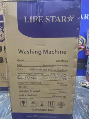 Life Star 16kg Manual Twin Tub Washing Machine