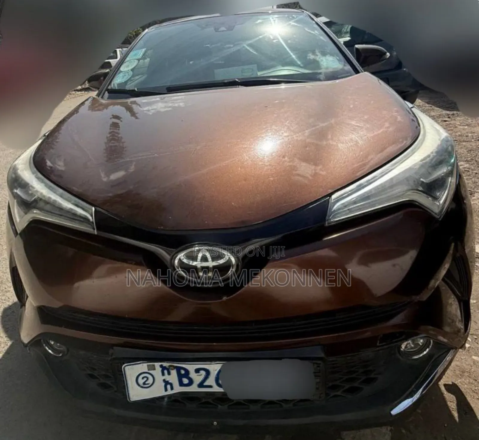 Toyota C-HR 2017 Brown