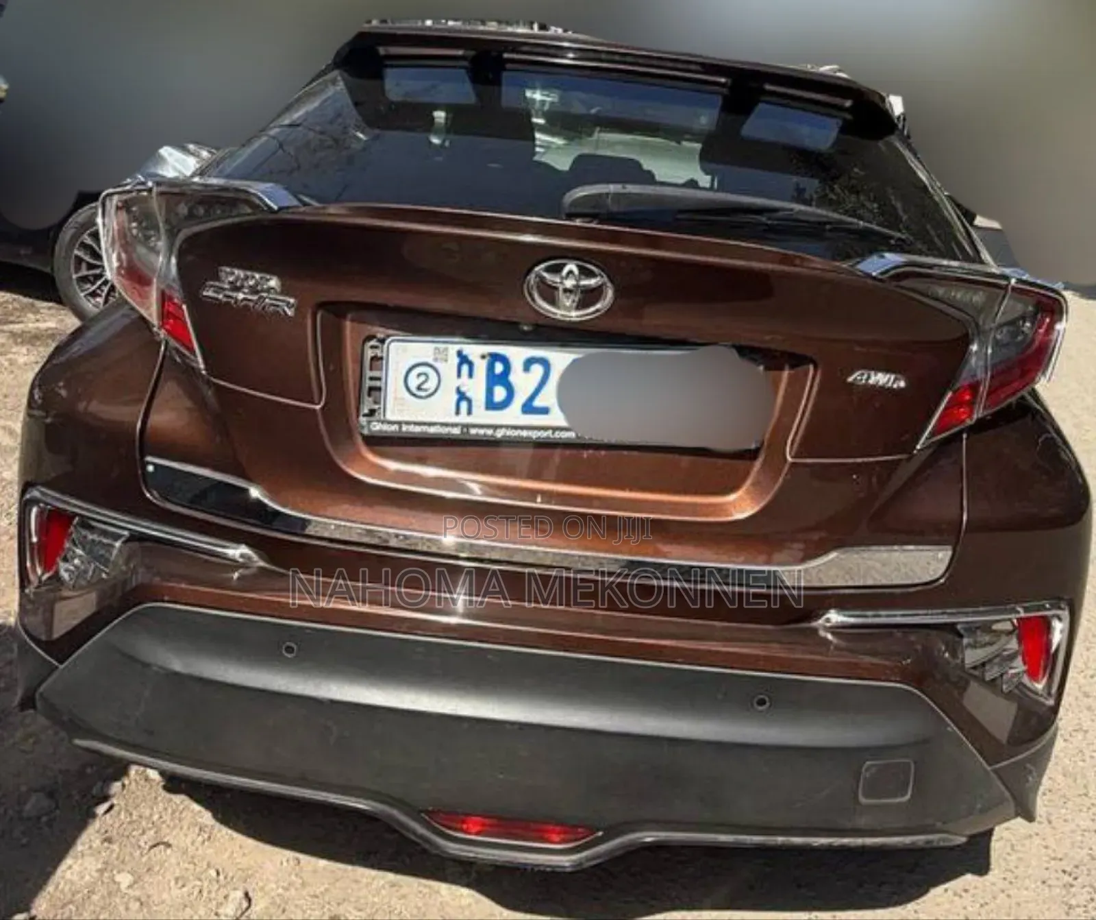 Toyota C-HR 2017 Brown