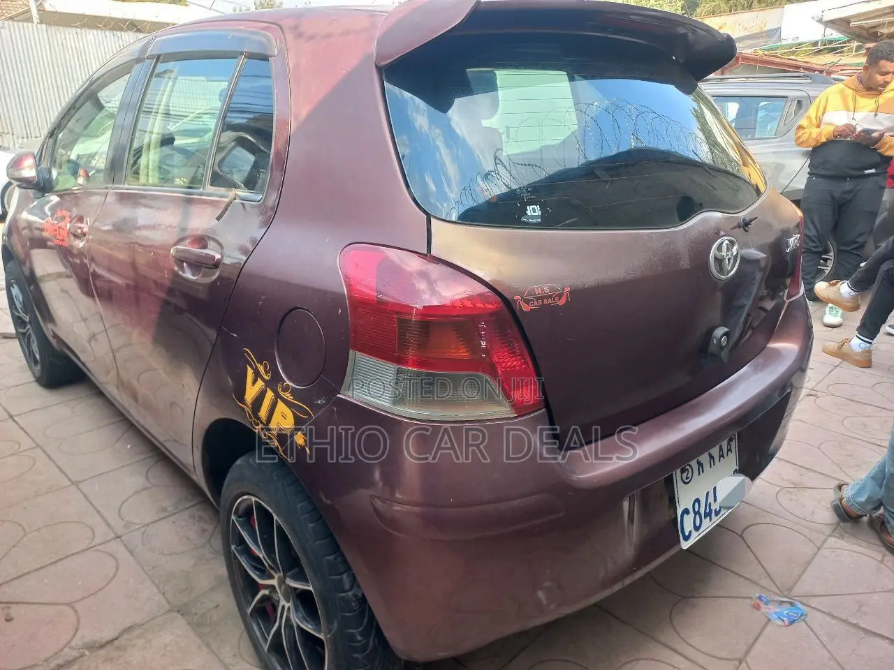 Toyota Yaris 2010 Teal