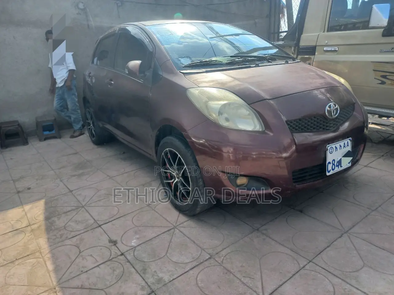 Toyota Yaris 2010 Teal