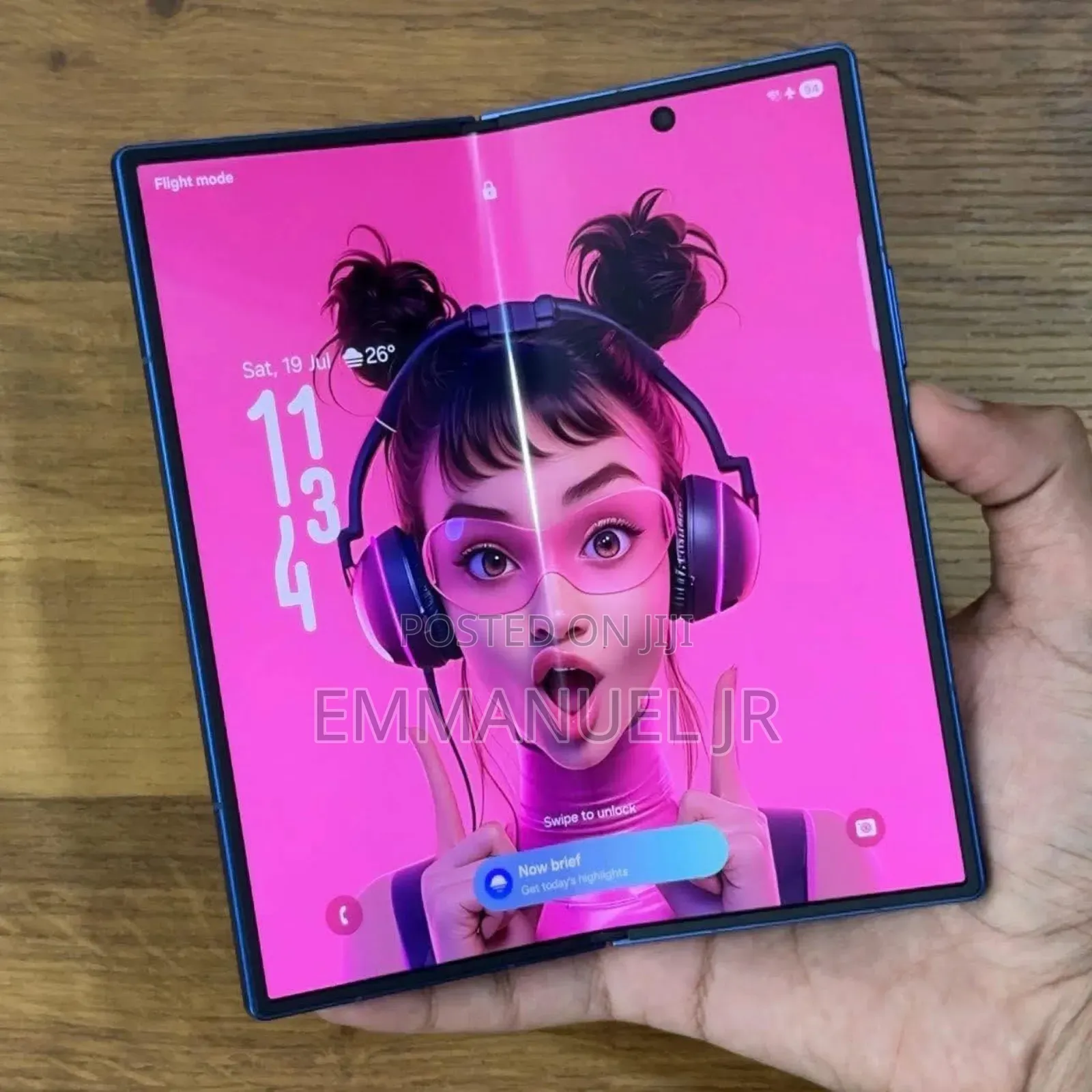 New Samsung Galaxy Z Fold7 512 GB Blue