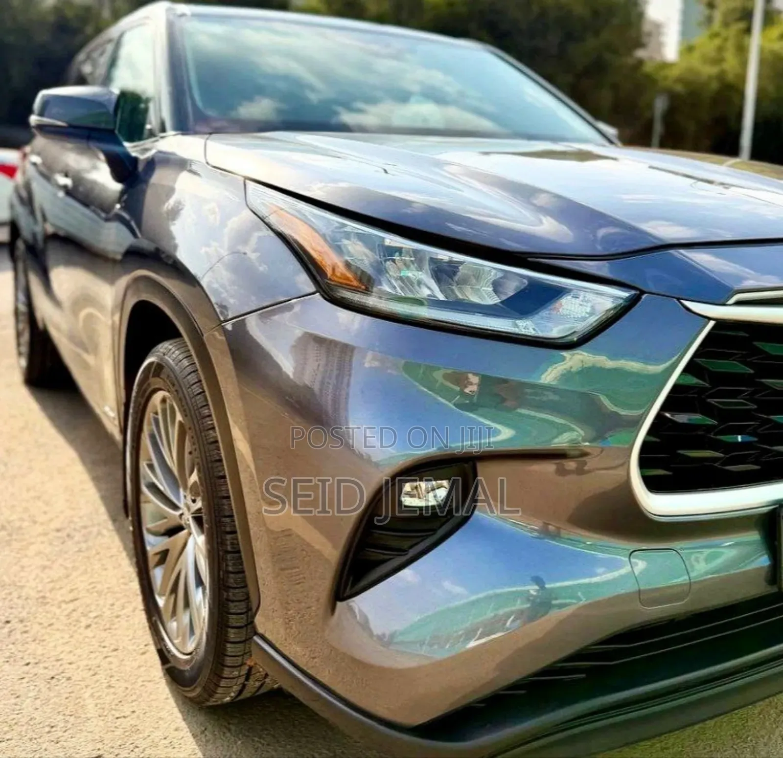 Toyota Highlander Hybrid 2021 Gray