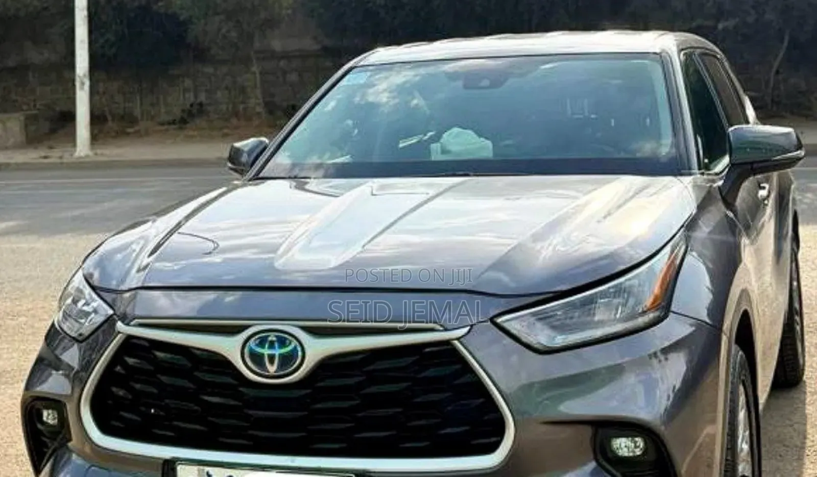 Toyota Highlander Hybrid 2021 Gray