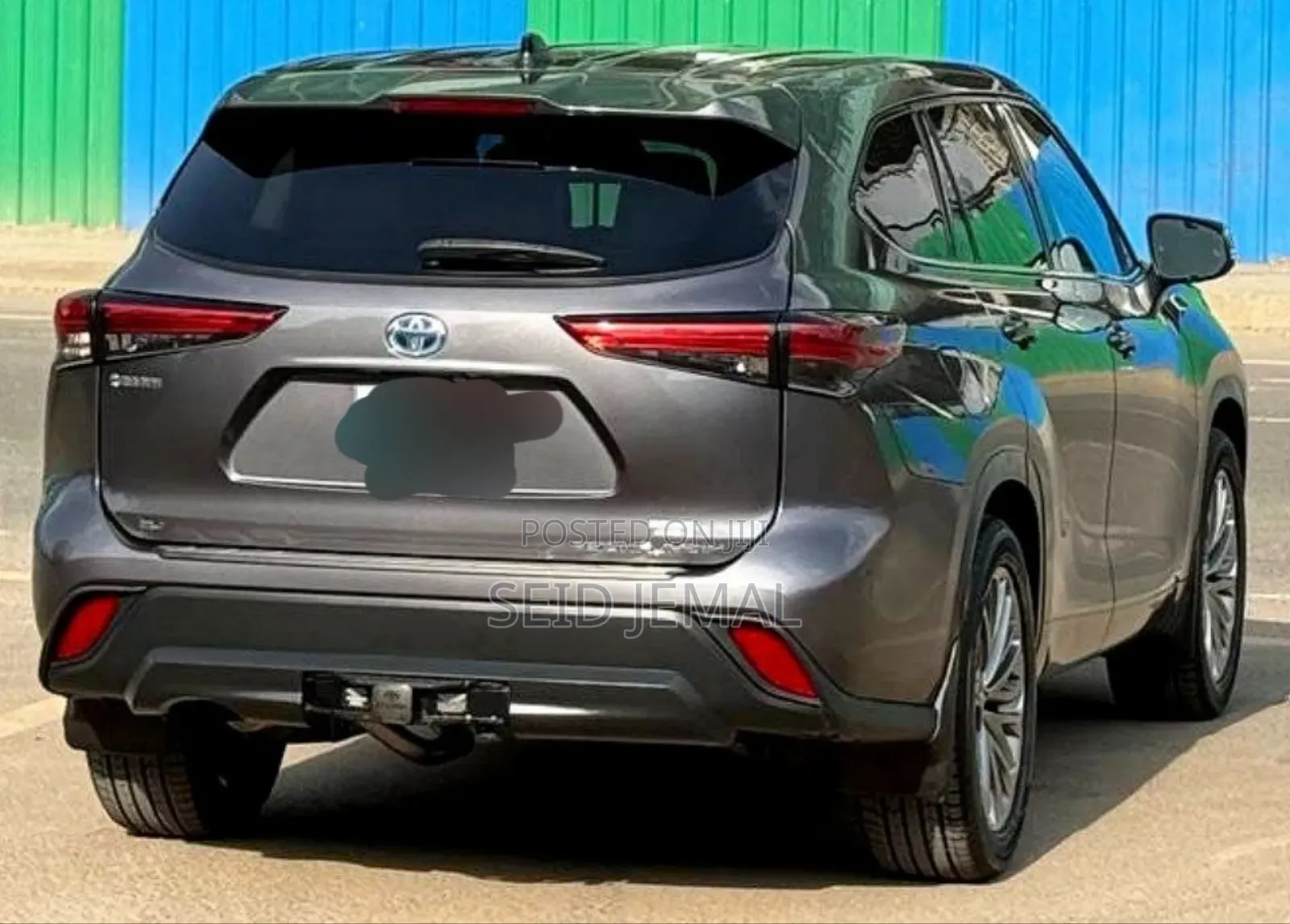 Toyota Highlander Hybrid 2021 Gray