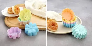 12 PCS Silicone Baking Mold /Free Delivery/