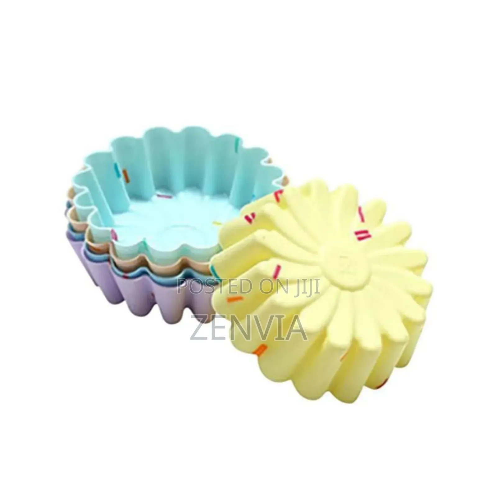 12 PCS Silicone Baking Mold /Free Delivery/
