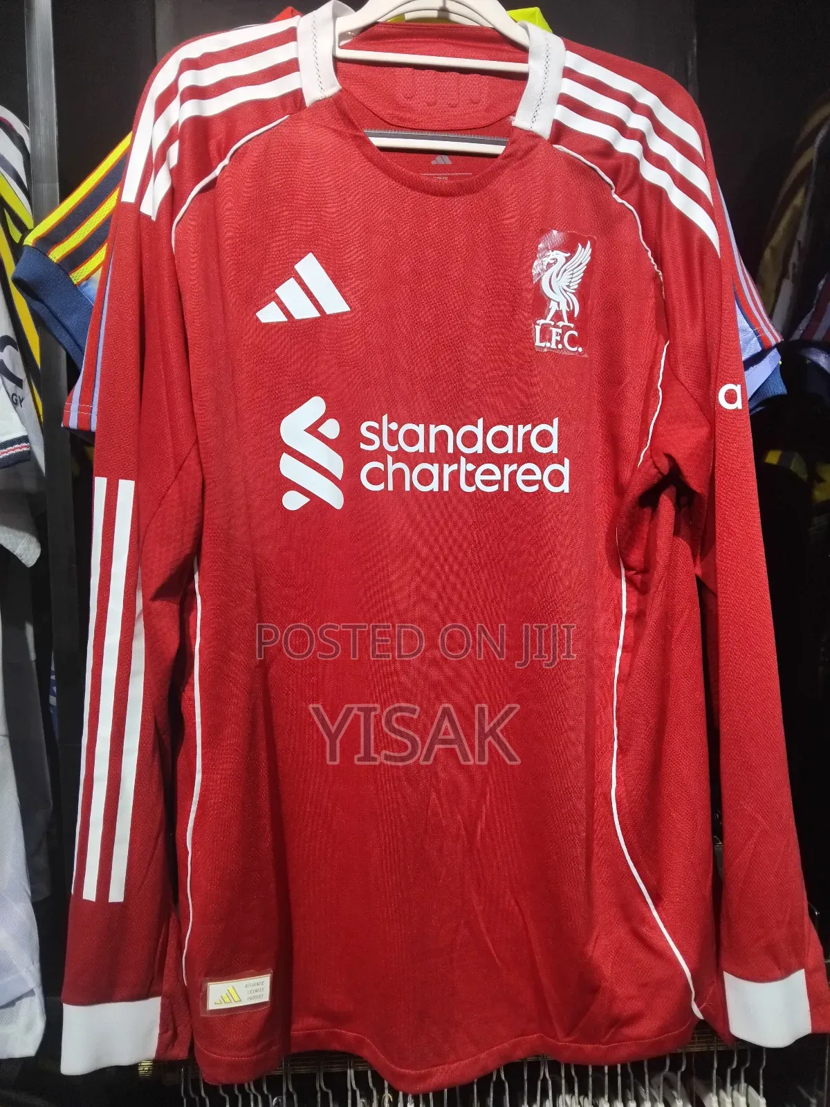 Liverpool Jersey Long Sleeve