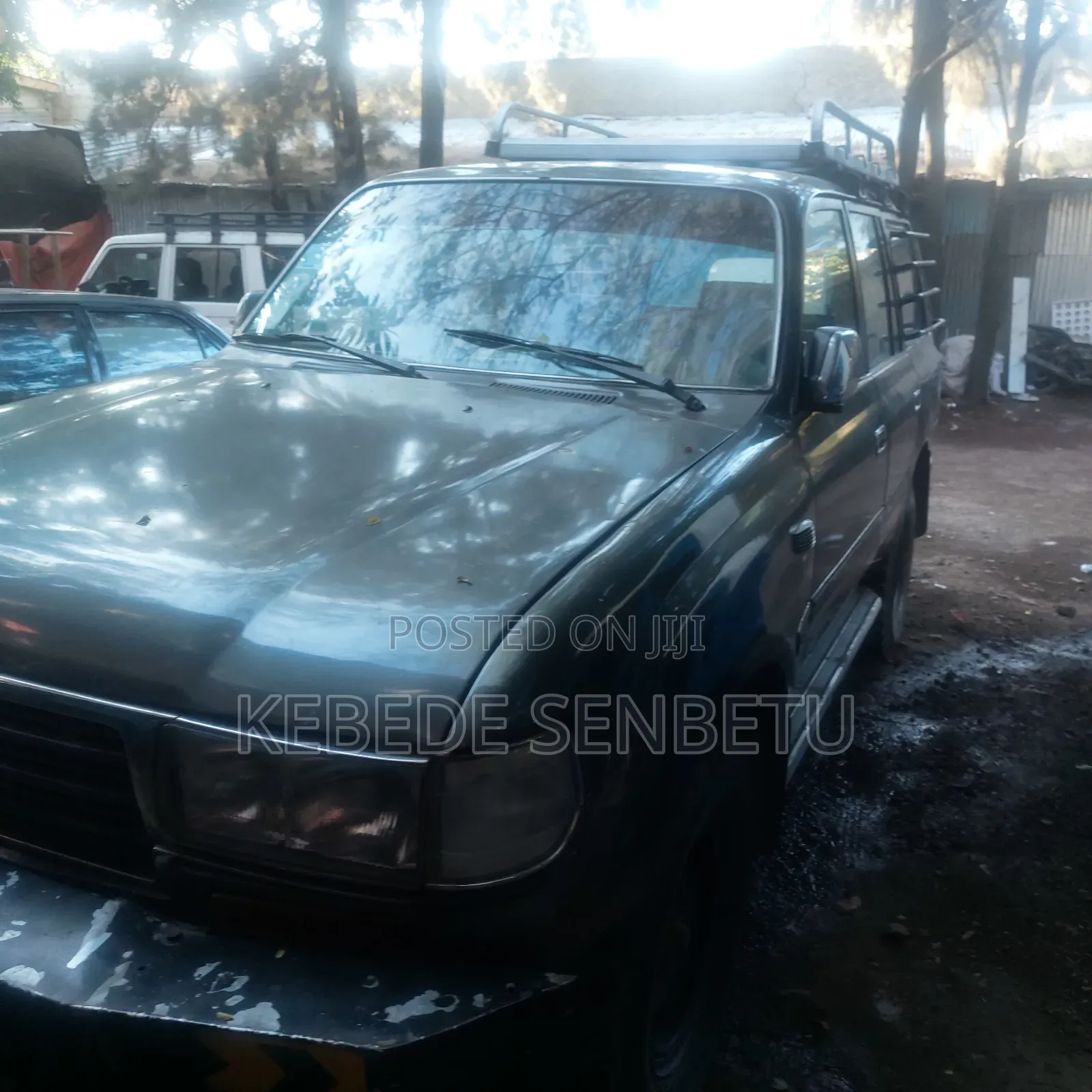 Toyota Land Cruiser HDJ 100 1998 Gray