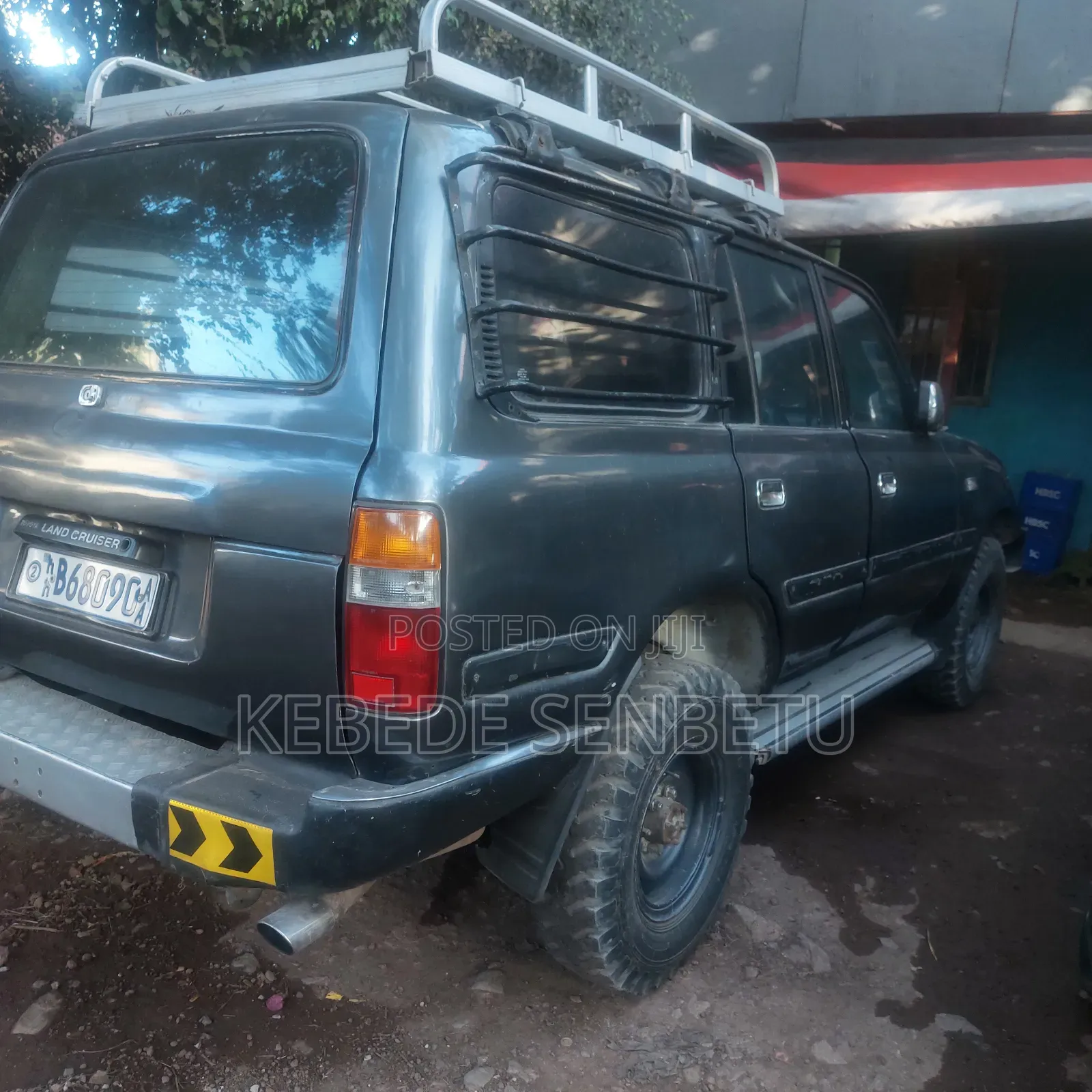 Toyota Land Cruiser HDJ 100 1998 Gray