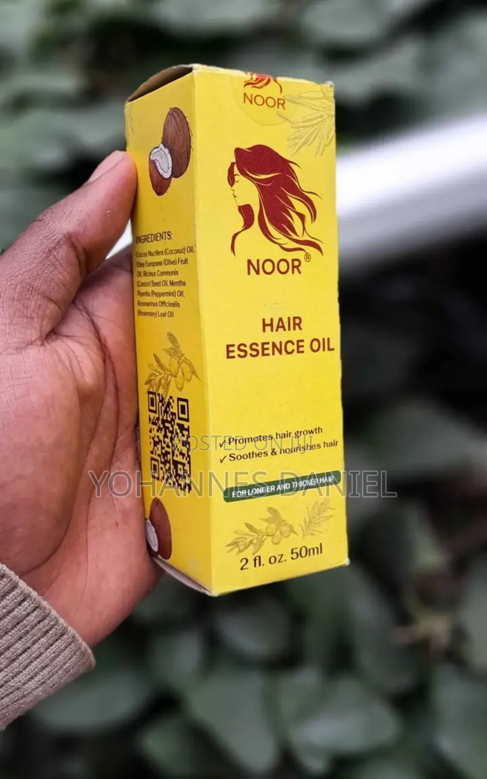 Noor Hair Essence Oil