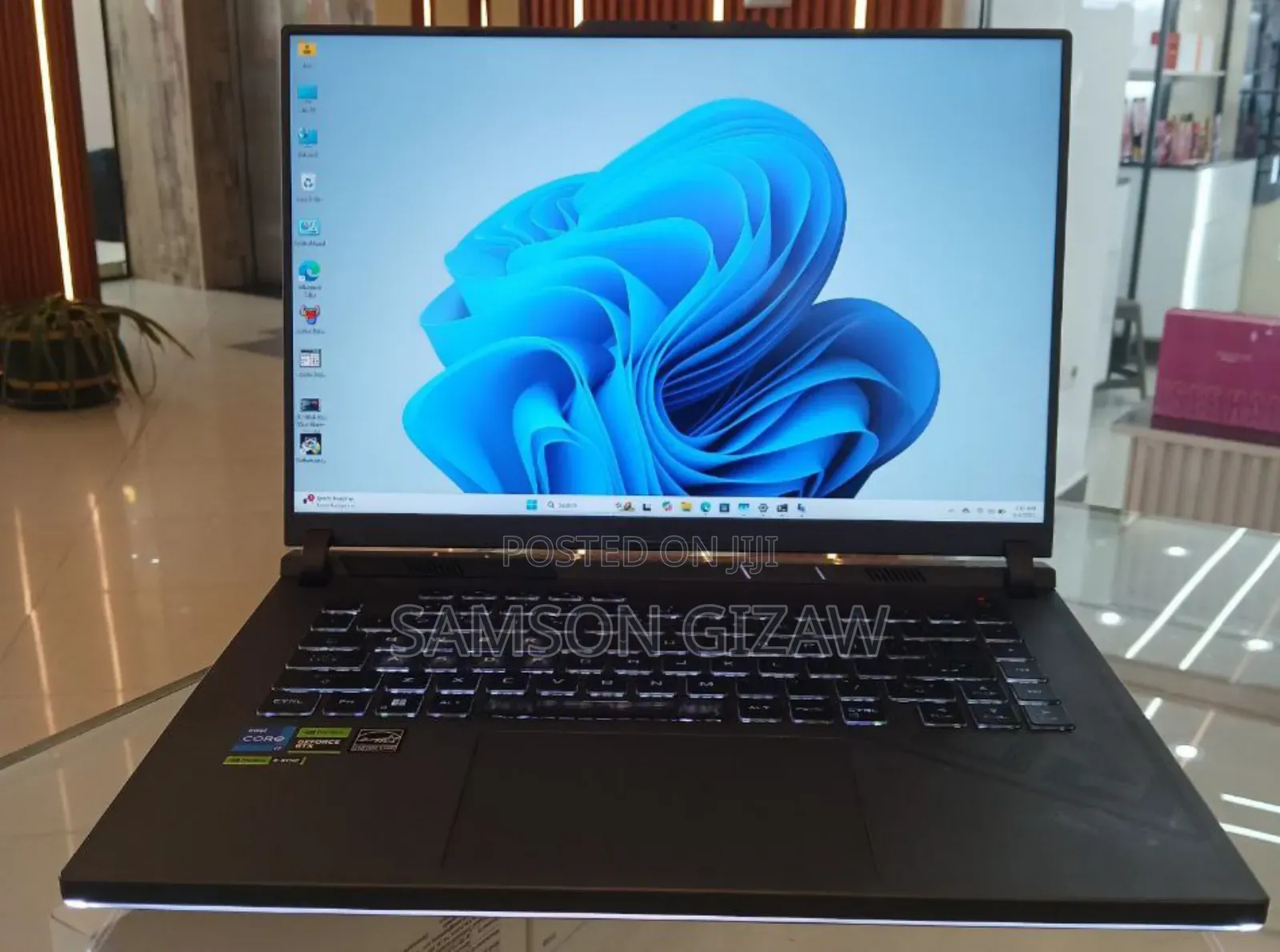 New Laptop Asus ROG Strix G16 G614 16GB Intel Core I7 SSD 1T