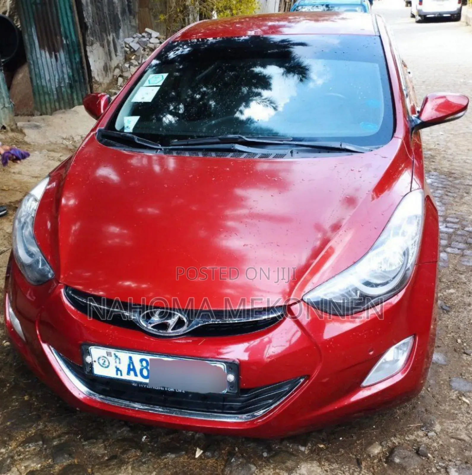 Hyundai Avante 2014 Red