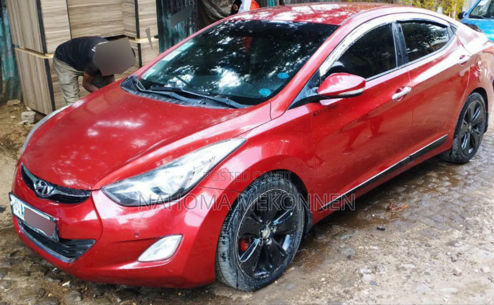 Hyundai Avante 2014 Red