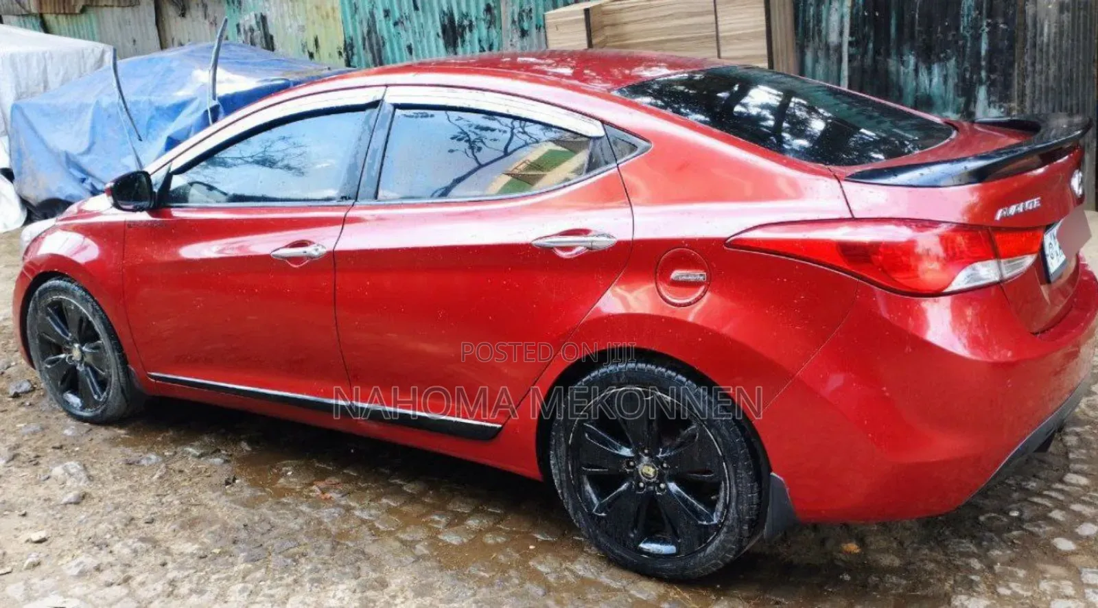 Hyundai Avante 2014 Red